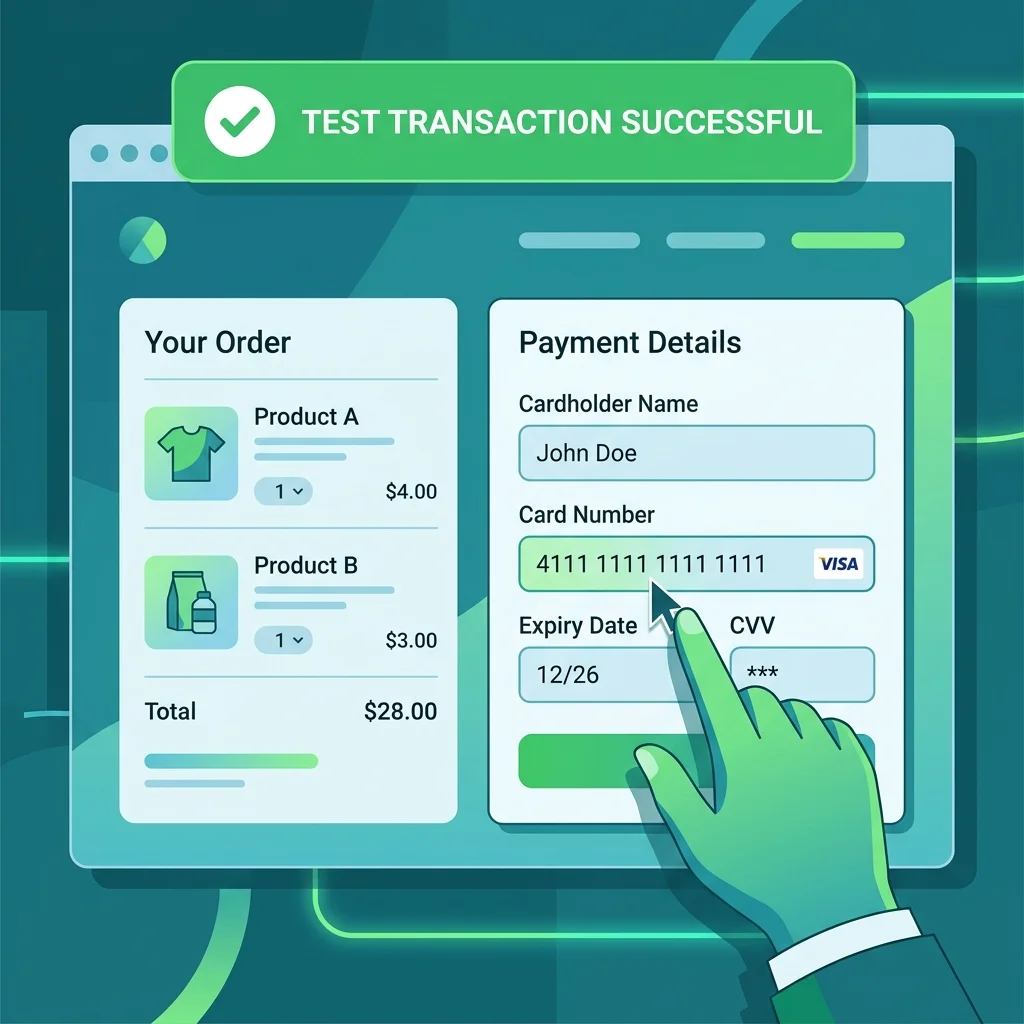 Paymob test card transaction succeeded