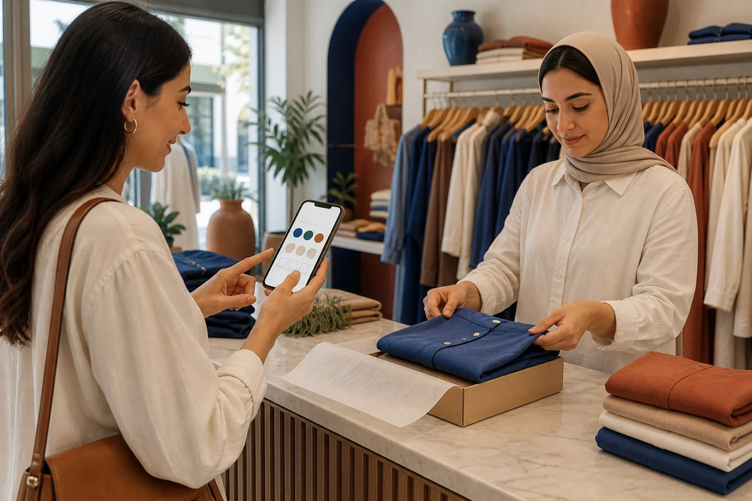 طلبات متجر إلكتروني — الأزياء والملابس